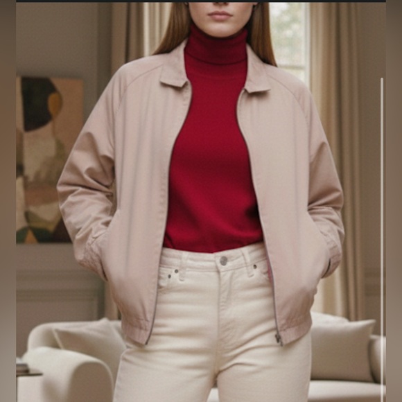 Vintage Jackets & Blazers - Vintage Loft & Brownstone Harrington jacket. Size M.